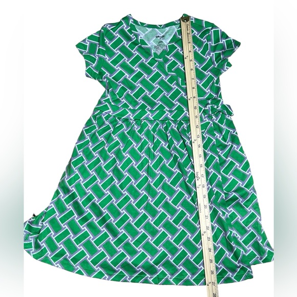 DVF for Target Kids Short Sleeve set of 2 Modern Geo faux wrap dress size M (8) - Picture 6 of 8